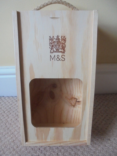 Wooden double bottle - bottle, wine