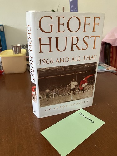 Geoff hurst autobiography - geoff, 1966