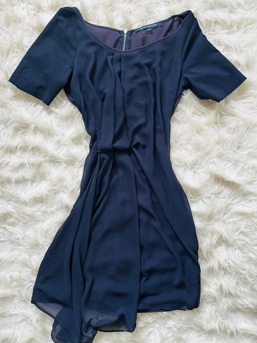 French connection navy ruched - french,