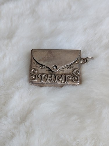 Antique sterling silver stamp - sterling,