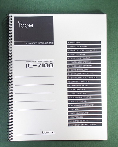 Icom 7100 advanced - icom, ic-7100