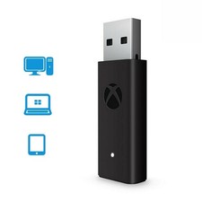Wireless USB Gaming Receiver Dongle Adapter For WIN10 / XBOX One PC Controller