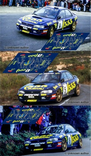 Decals subaru impreza wrc - subaru,