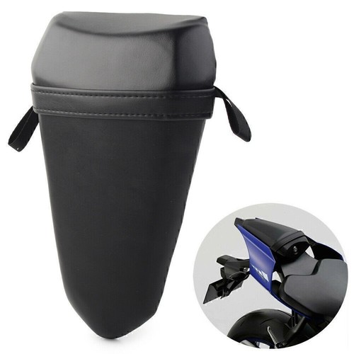 Black rear pillion passenger - pillion,