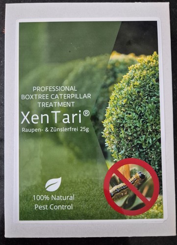 Xentari box tree - tree, caterpillar