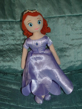 DISNEY SOFIA THE FIRST SMALL 9" SOFIA DOLL PLUSH SOFT TOY