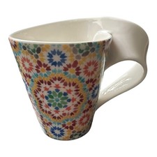 Villeroy & Boch New Wave Caffe Mug Farida Arabia Geometric Boho Colours Floral