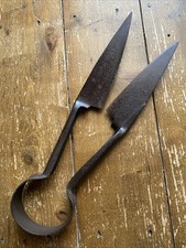 Antique/Vintage Sheep Shears 14.5” Spring Clippers Farm Tool Primitive