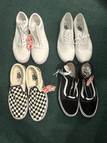 Vans lot four brand new - vans,