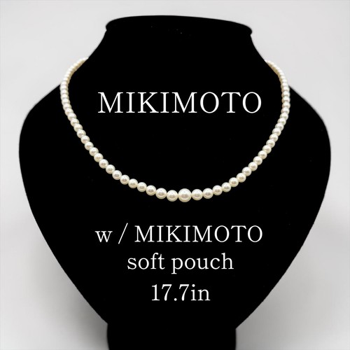 Mikimoto akoya pearl - pearl, necklace