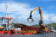 Photo 6x4 Crane Grab at Work