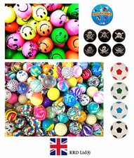 Super Bouncy Jet Balls Kids Party Favors - Colorful Stocking Fillers 3.5cm