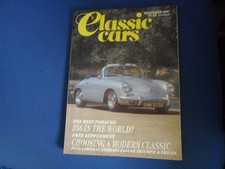 Classic Cars Magazine Cadillac Ferrari Jaguar Triumph 12.1987 AA1