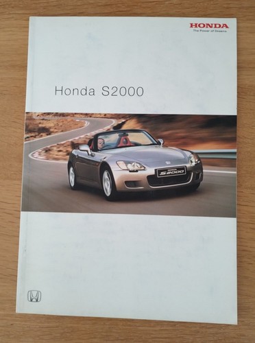 Honda s2000 sales brochure - s2000,