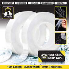 10M Nano Tape Double Sided Adhesive Reusable Removable Washable Traceless Gel