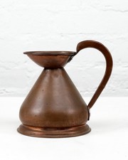 Victorian copper harvest jug