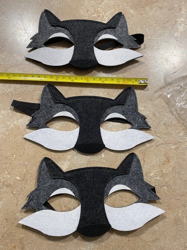 3pcs halloween wolf masks - halloween,