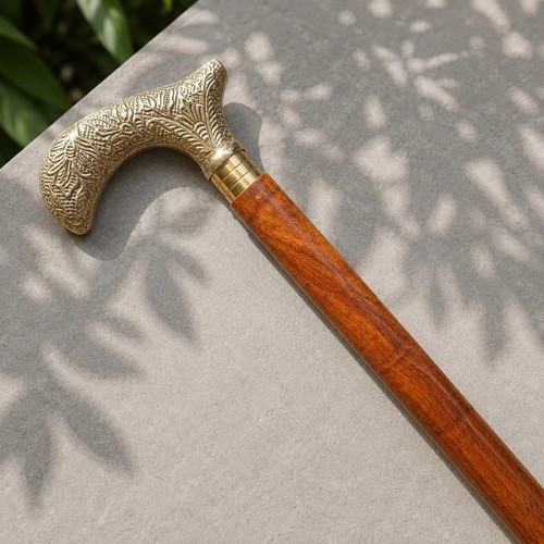 Handcrafted wooden walking - handcrafted,