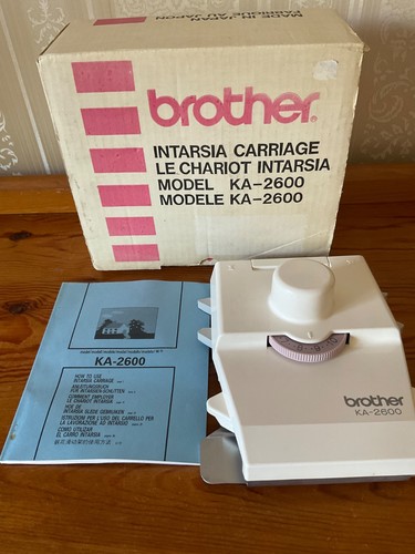 Machine knitting intarsia - machine,