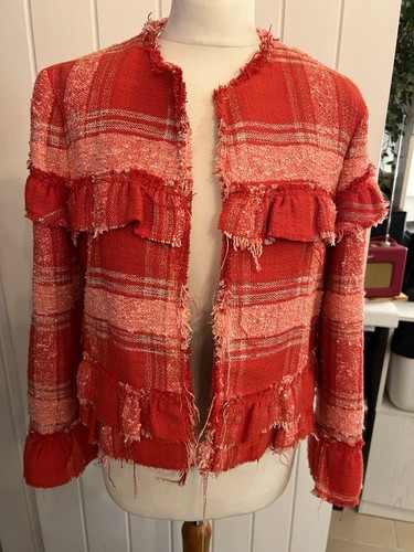 Zara red and pink - , plaid