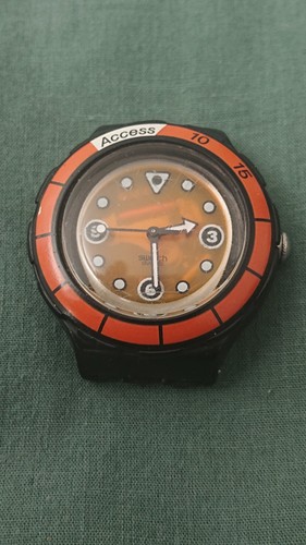 Swatch access scuba - scuba, watch.