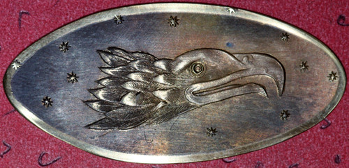 Eagle eye good luck token - eye,