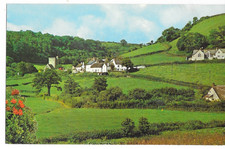 postcard - Branscombe - view