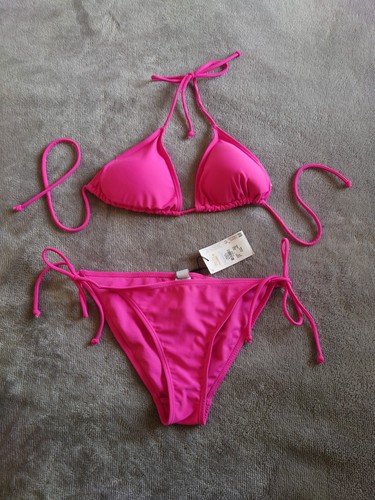 Primark hot pink triangle - primark, top