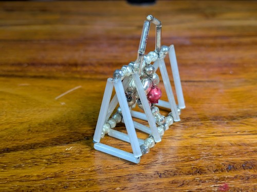 Vintage glass bead christmas - glass,