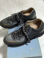 Men's Lanvin Paris Sneakers Navy Size 9 Authentic With Box