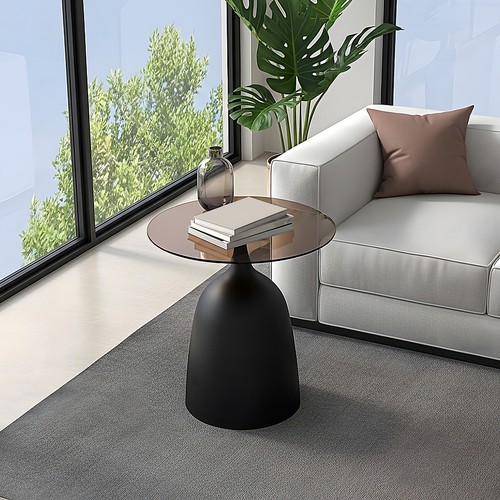 Metal side table - side,
