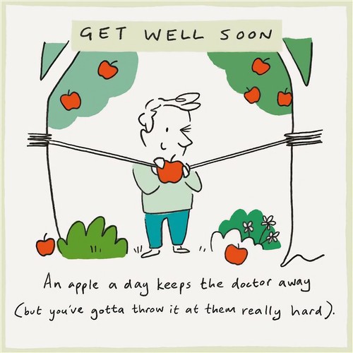 Get well soon - soon, card