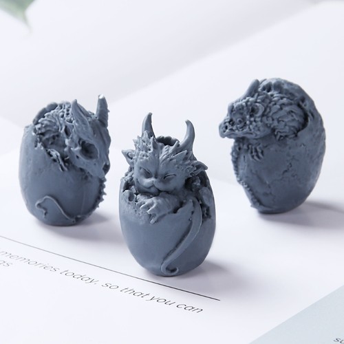Dragon skull epoxy resin mold - dragon,