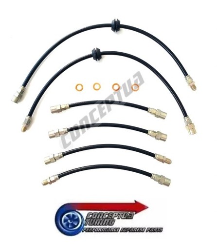 Braided brake lines - brake,