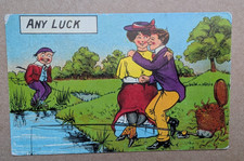 OLD POSTCARD ARTIST SEASIDE