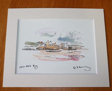 David Kearney watercolour/pen