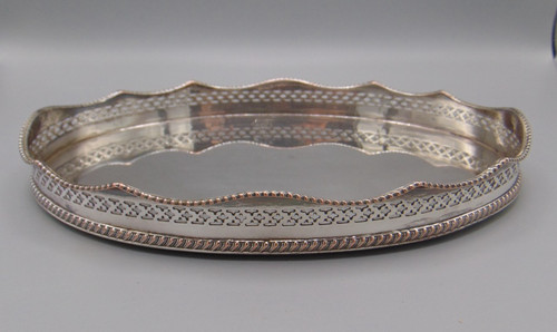Vintage silver plated small - silver,