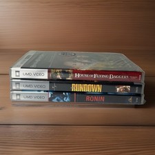 PSP UMD Action Lot – House of Flying Daggers, Ronin, The Rundown – New Sealed