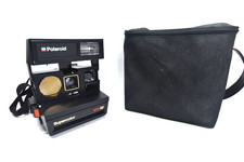 Polaroid Supercolor 670SE Autofocus Instant Film Camera Tested Working 600 Film