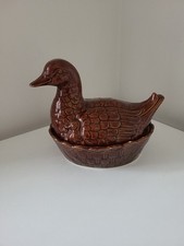 Vintage Duck On Nest Egg