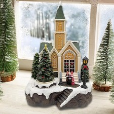 Christmas Church Statue