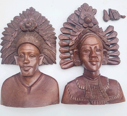 Vintage balinese hand carved - balinese,