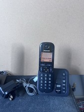 2 x Panasonic KX-TGH220E Cordless Phones & Answer Machine, Call Block. FREE P&P
