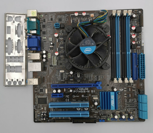 Asus p7h55 socket - asus, si