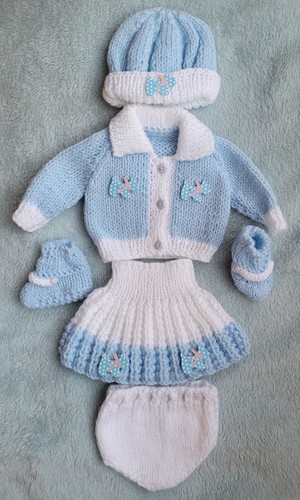 Hand knitted dolls - knitted,