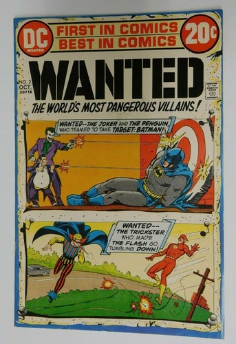 Wanted vg 1972 dc vintage - -,
