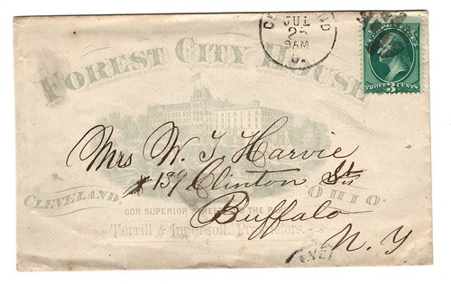 Old addvertisng cover - cover., forest