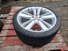 JAGUAR XK X150  REAR KALIMNOS ALLOY WHEEL AND TYRE 8W831007FA 285/30X20 2010 #1