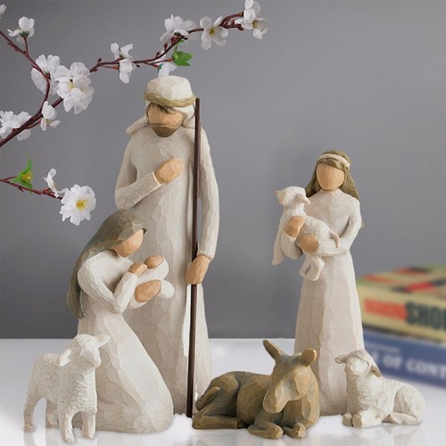 Piece nativity set - set, born