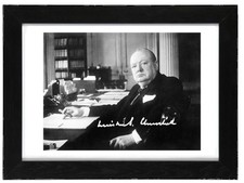 Winston Churchill Signed